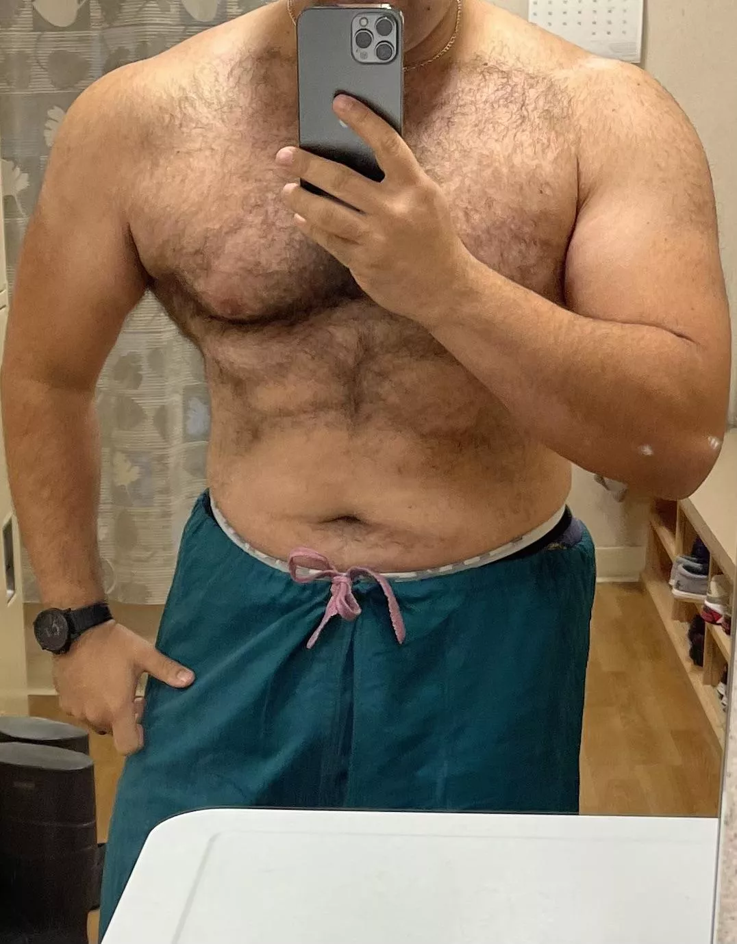 Daddy’s gotta work so he can spoil you later