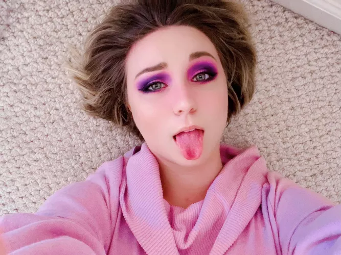 I spent hours on this makeup. Aren't you gonna ruin it