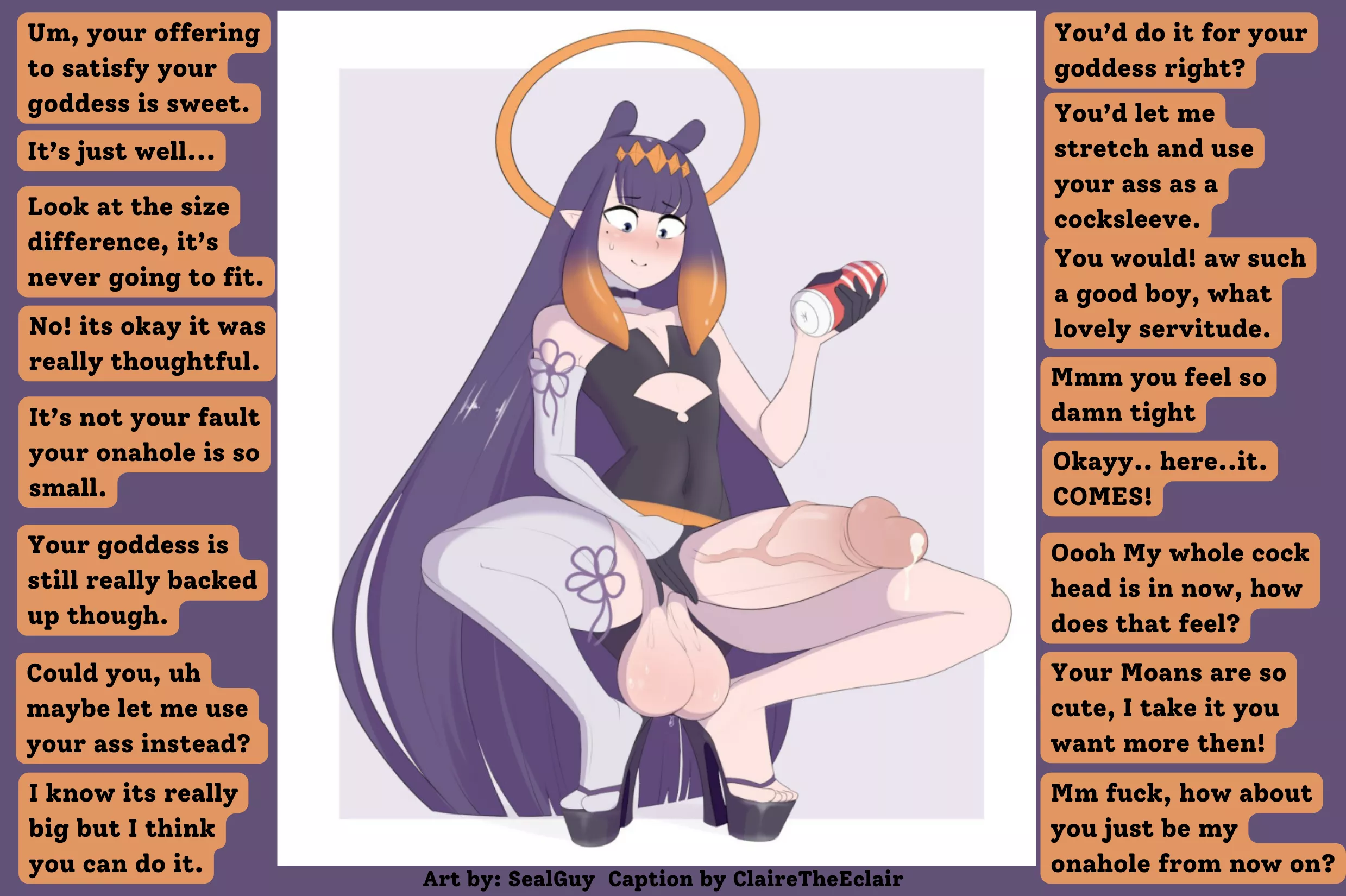 Insufficient offering (Art by SealGuy)