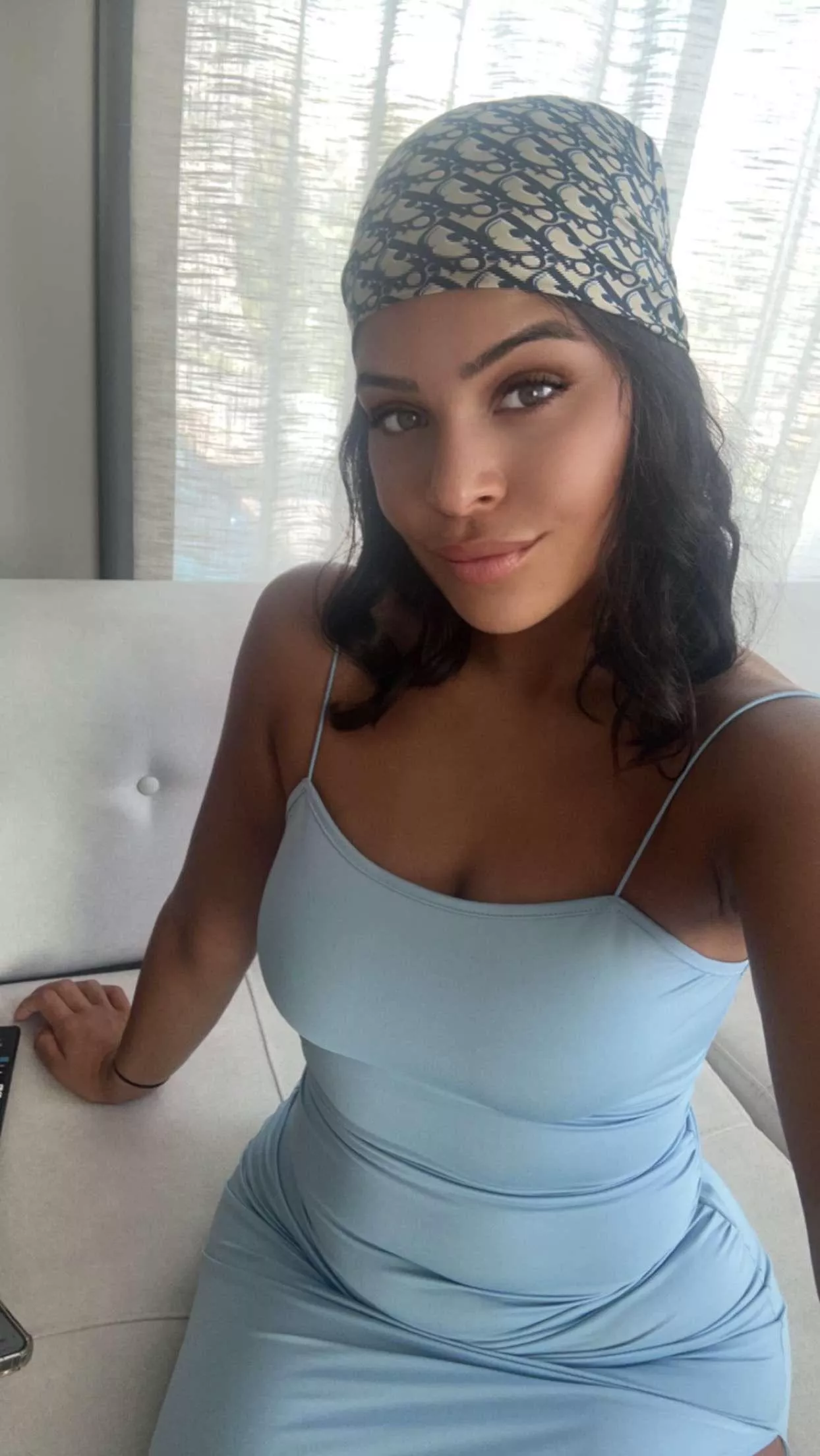 This dress is nice but I bet it looks better on the floor