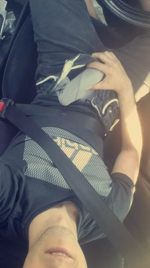 You see me like this on the parking lot. What do you do next?