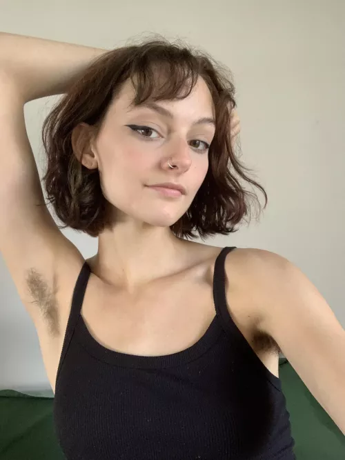 5 years of growing my armpit hair out ;)