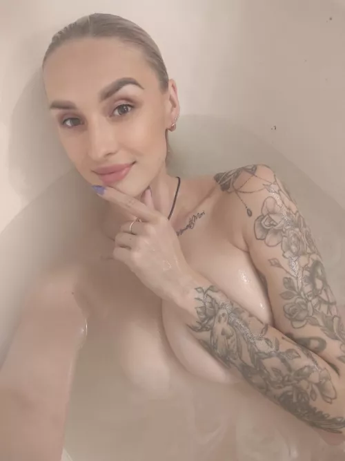 A warm bath helps you relax well