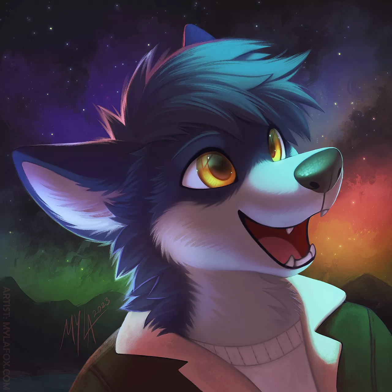 Beautiful Night Sky [MylaFox]