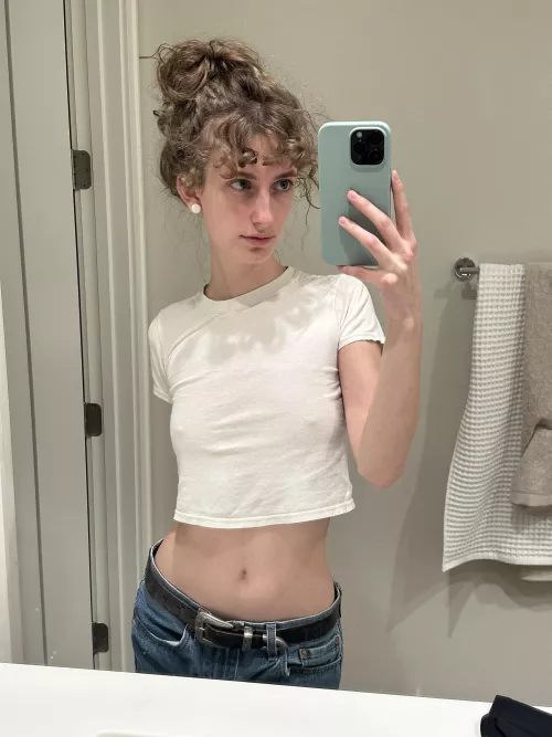 can’t go wrong with a white tee