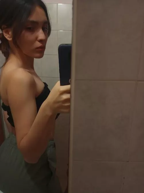 Dressed to be comfortable at home.