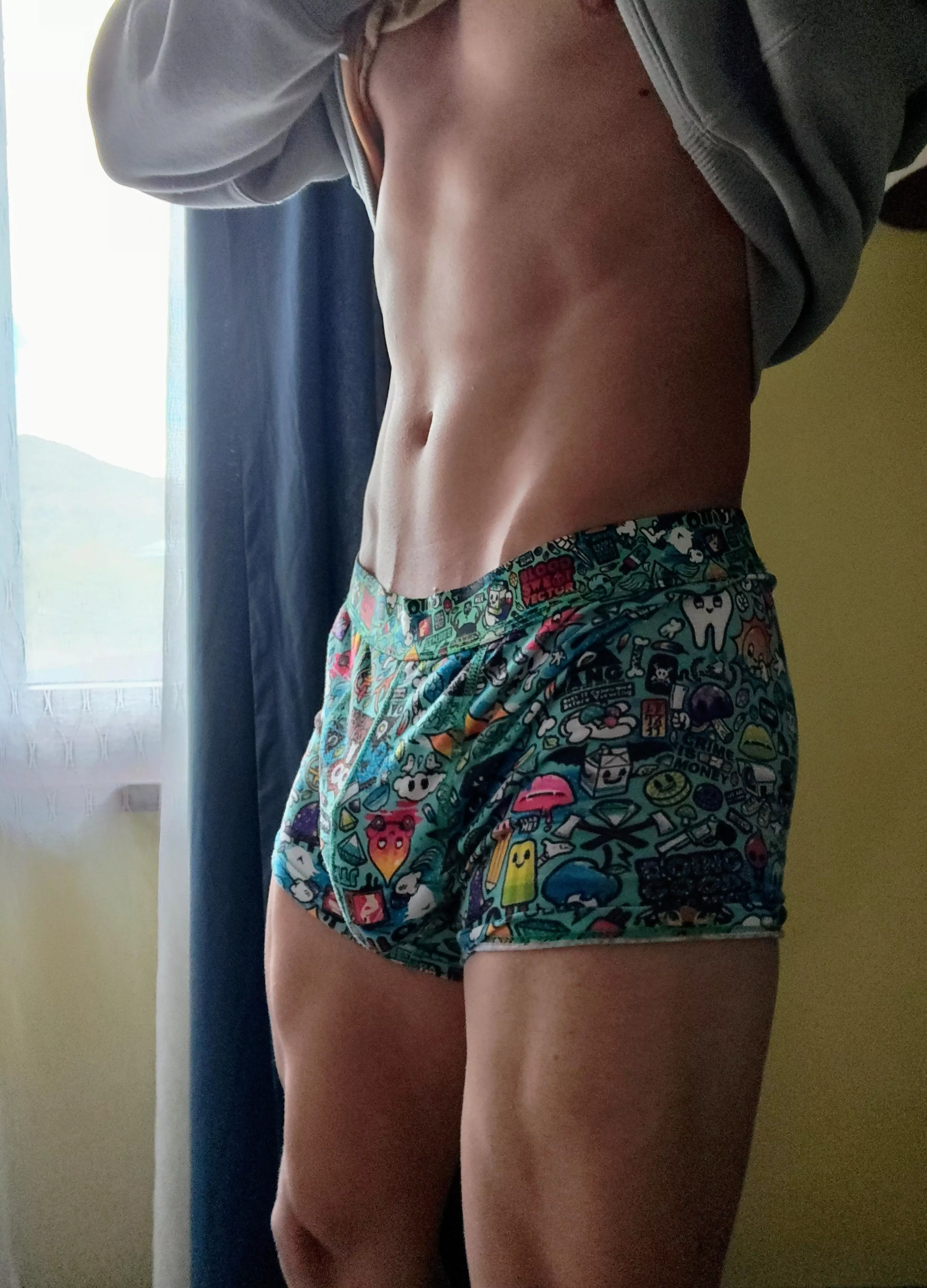 Excuse my funny underwear.