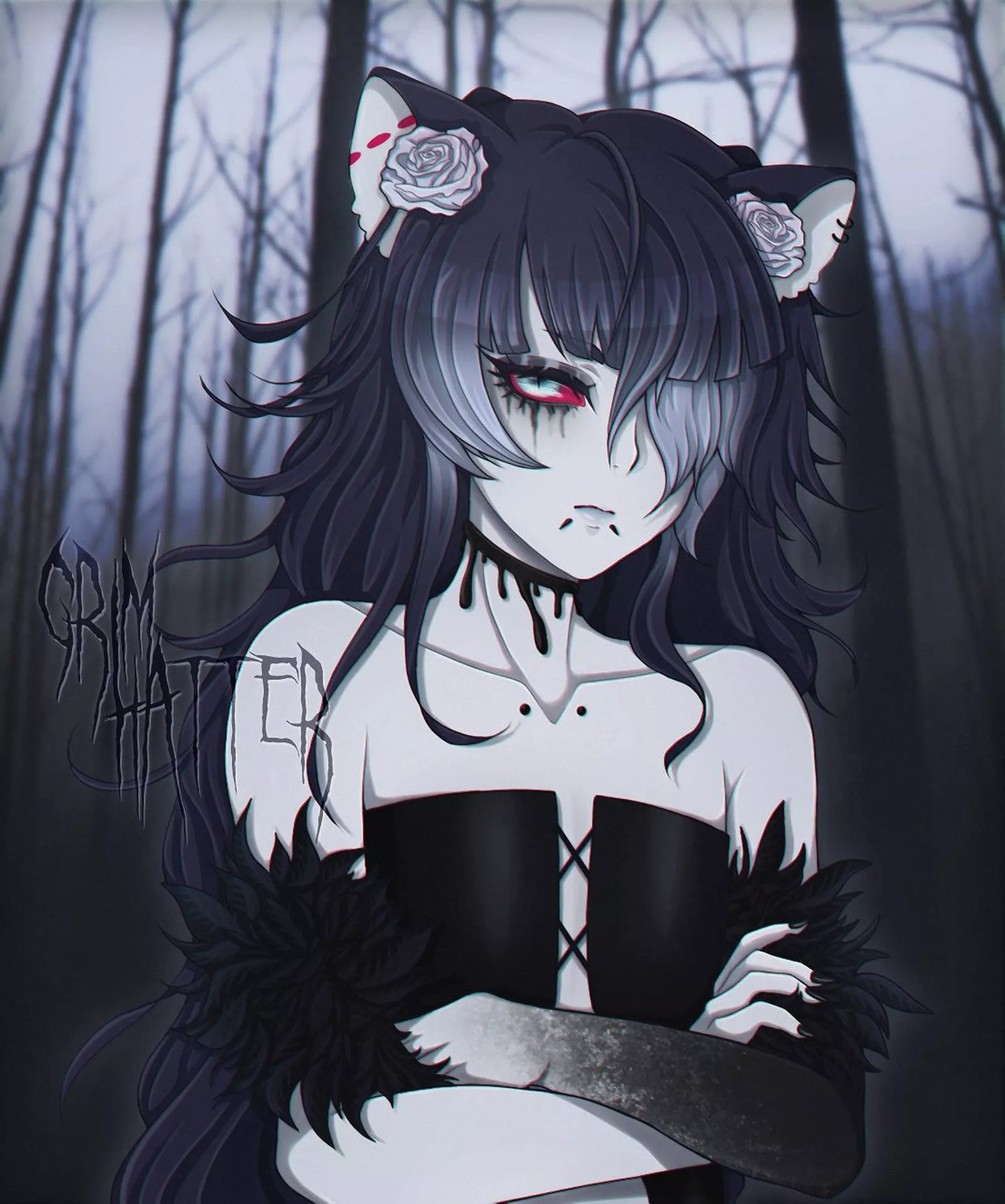 Get out of my forest ! Or you will leave without your soul...