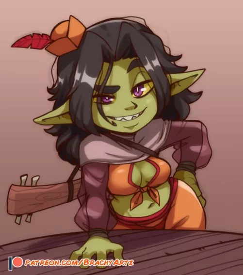 Gobtober: Bard by brachyzoid