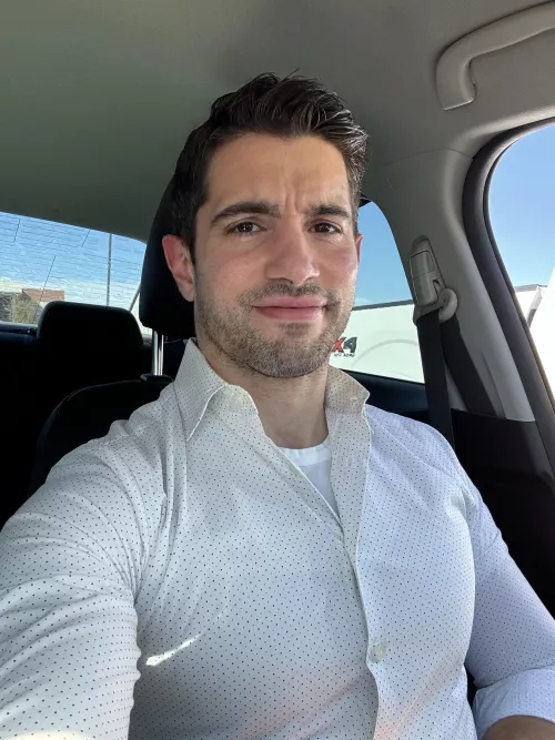 Hair is behaving itself today!