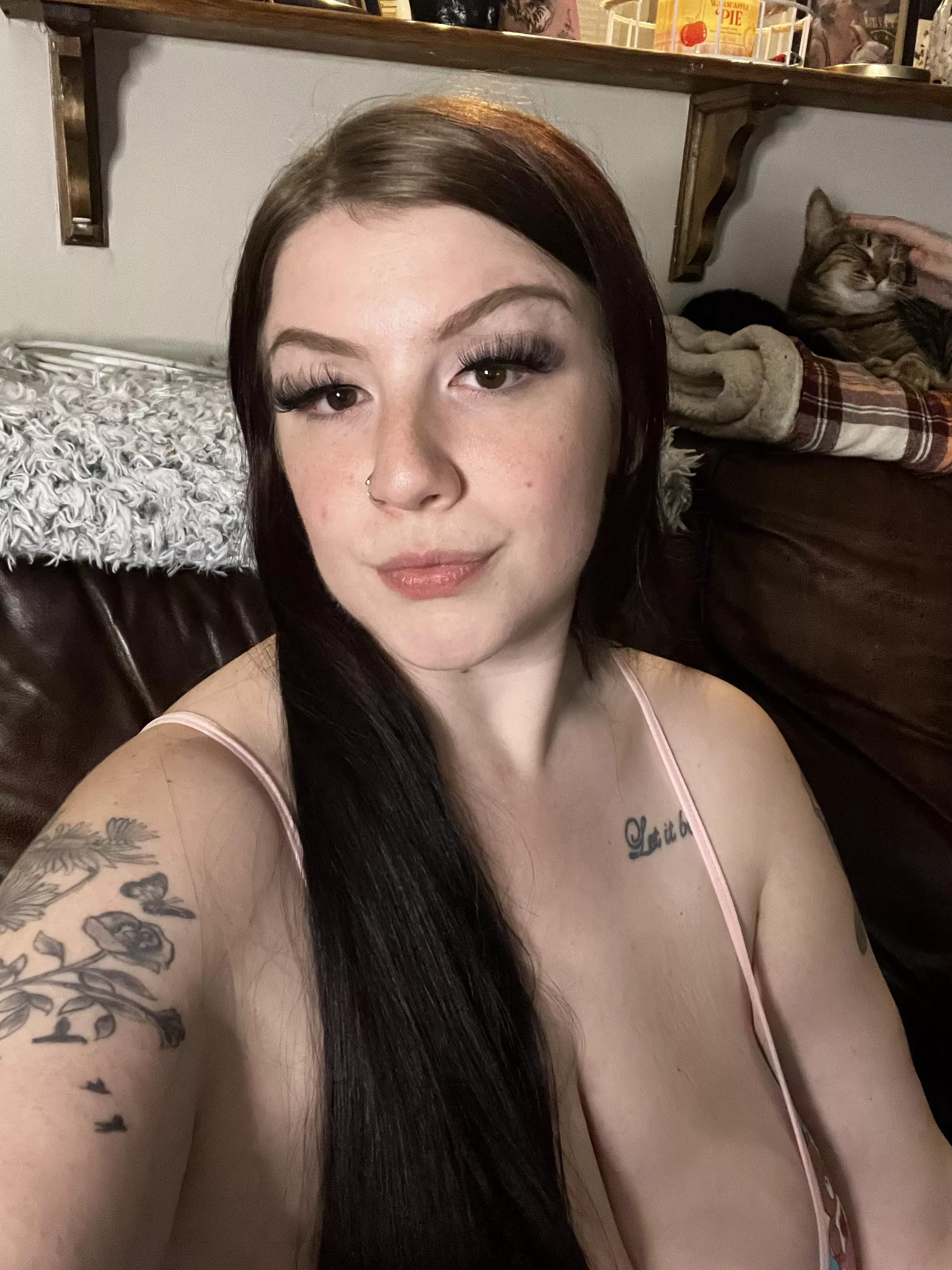 Hi from me & my kitty 🐱⬇️