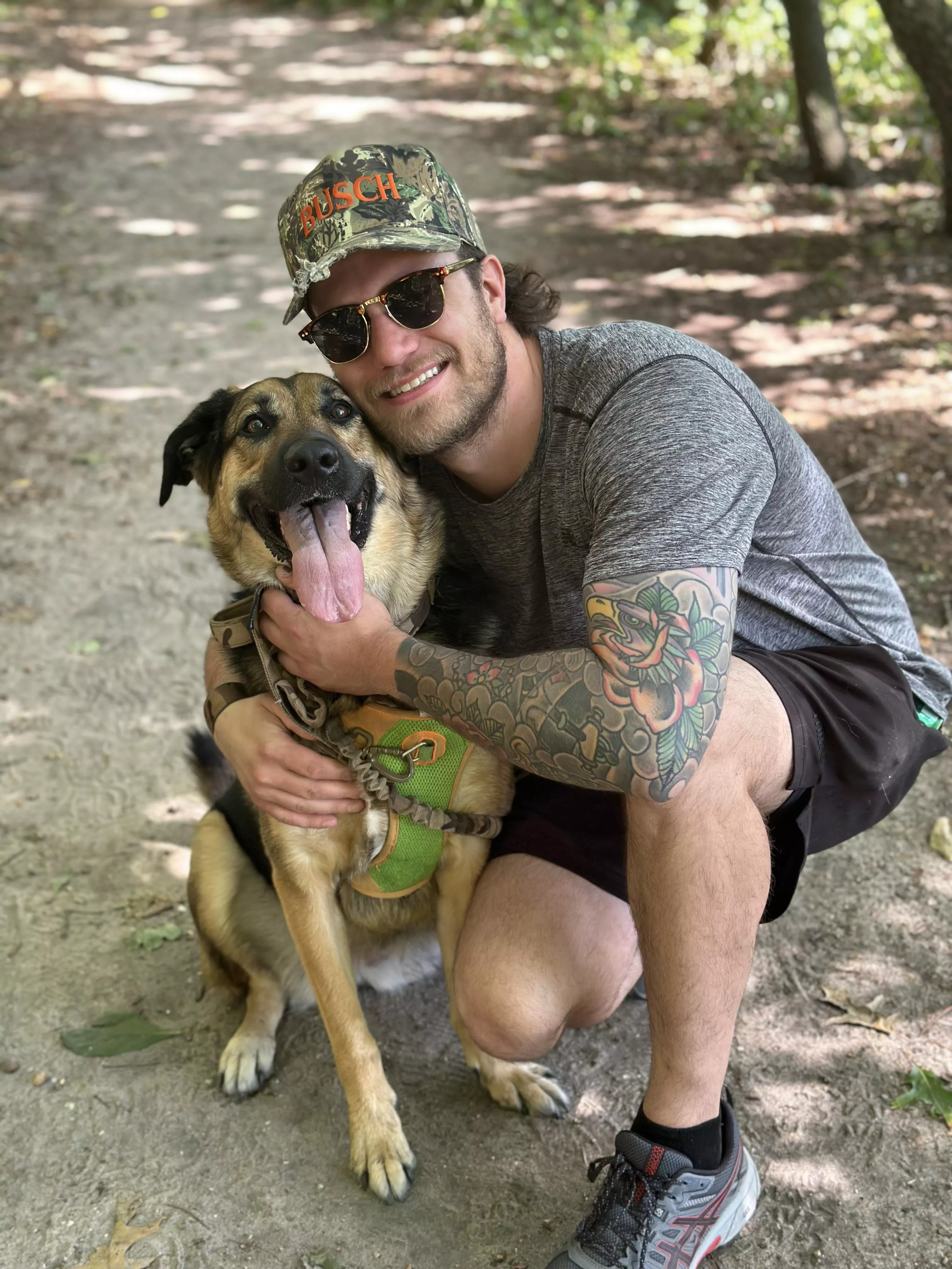 Hope you like a sfw pic with me and my dog!