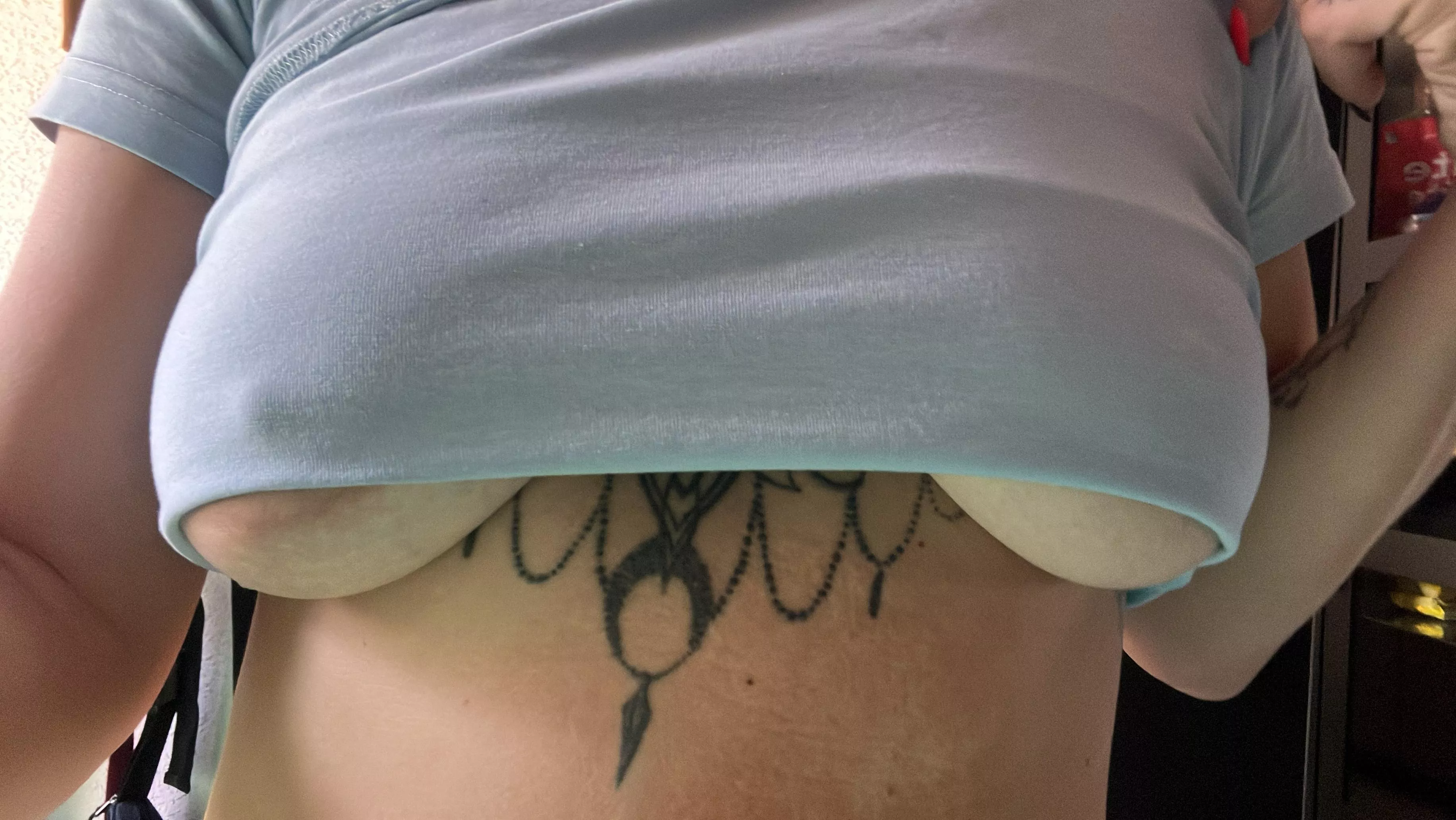 hubby told me not to wear this in public again, but i want to