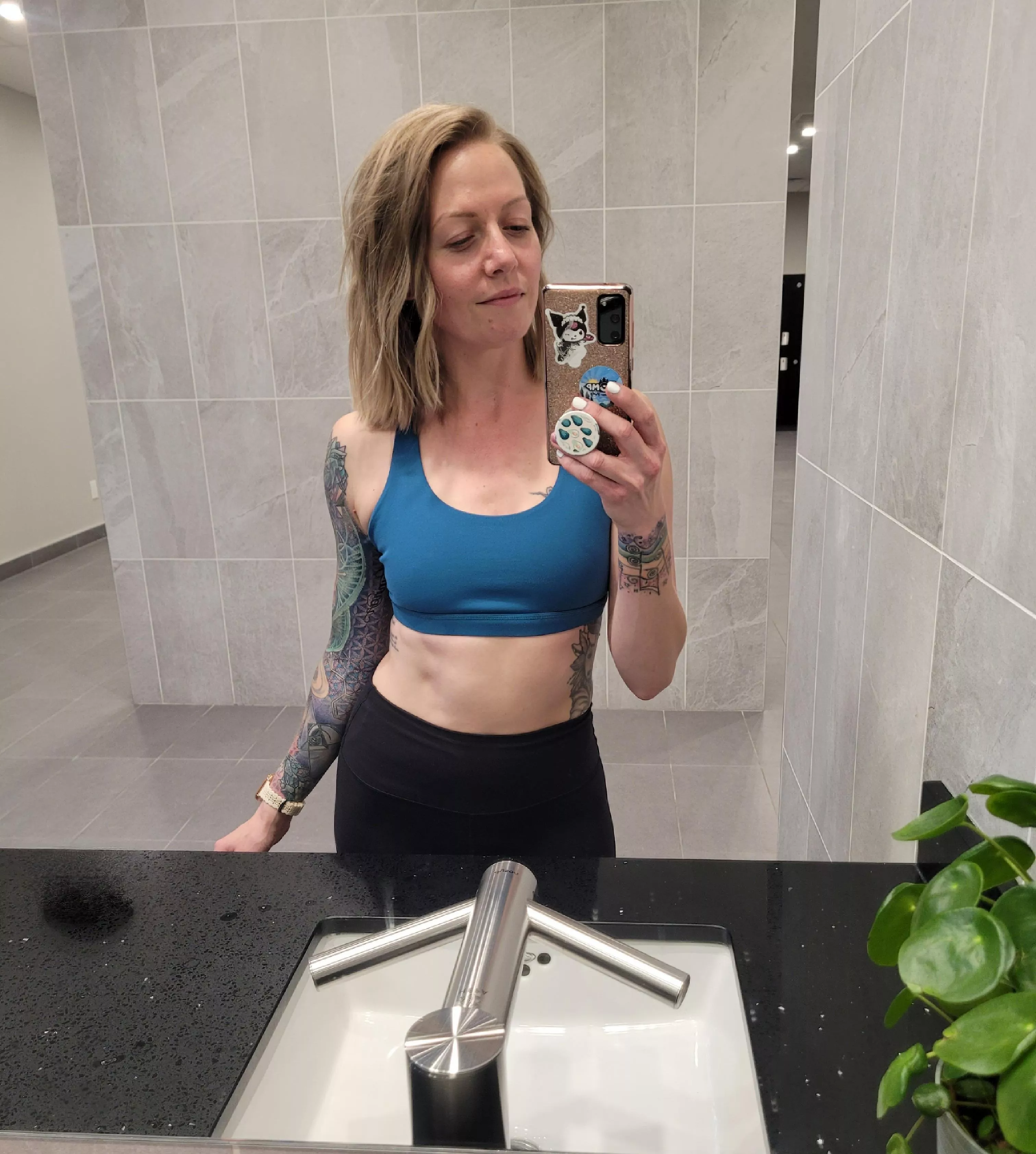 I always feel sexy after a good sweat