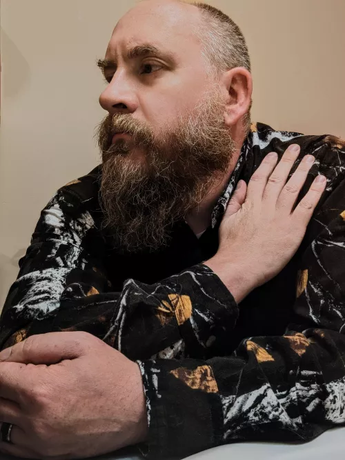 I didn't think I would like this camo-type shirt, but I do.