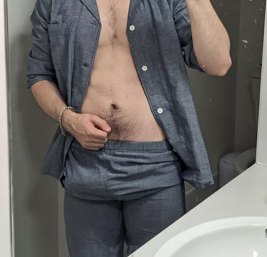 I hope my roommates don't catch me in these