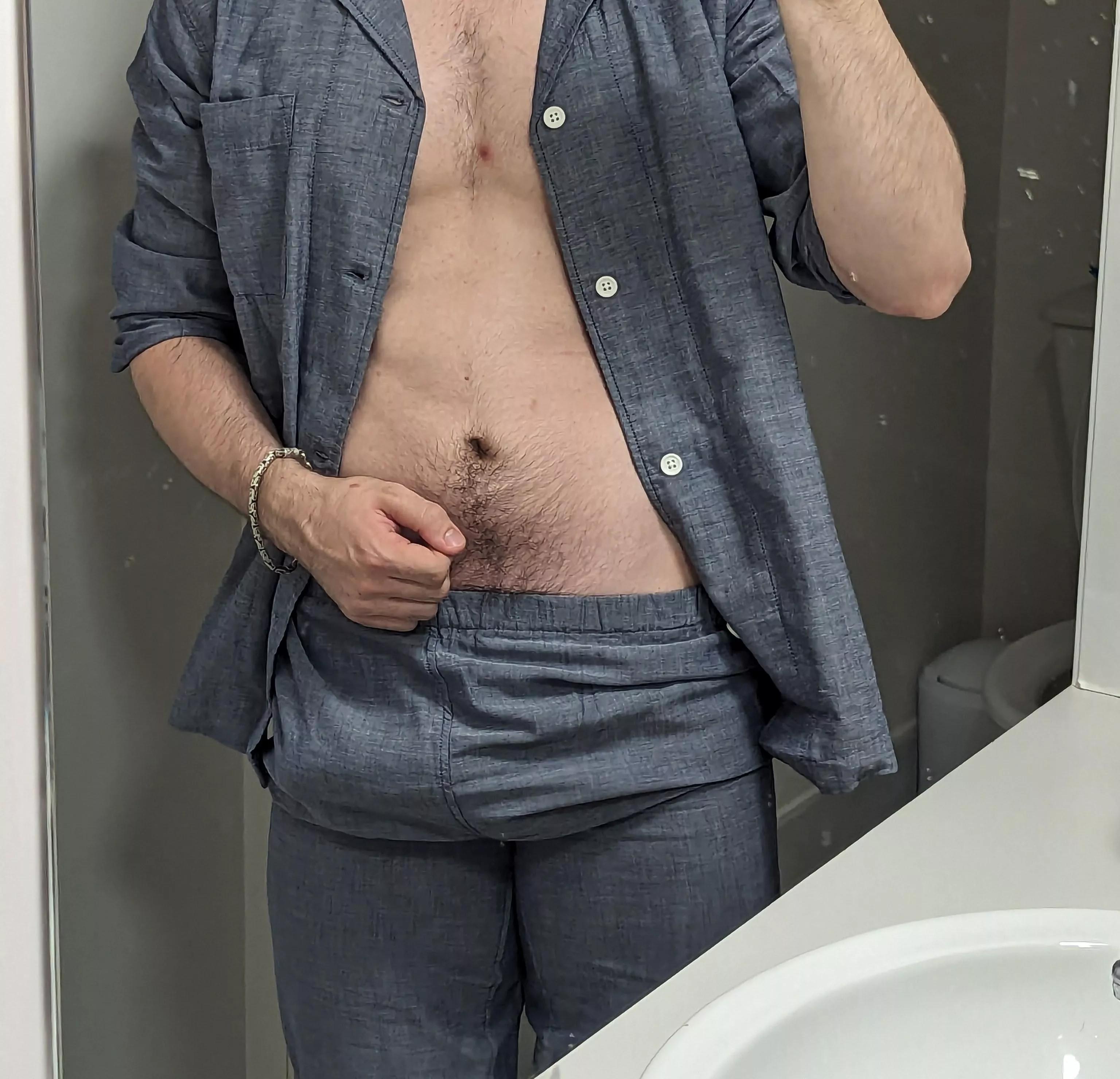 I hope my roommates don't catch me in these