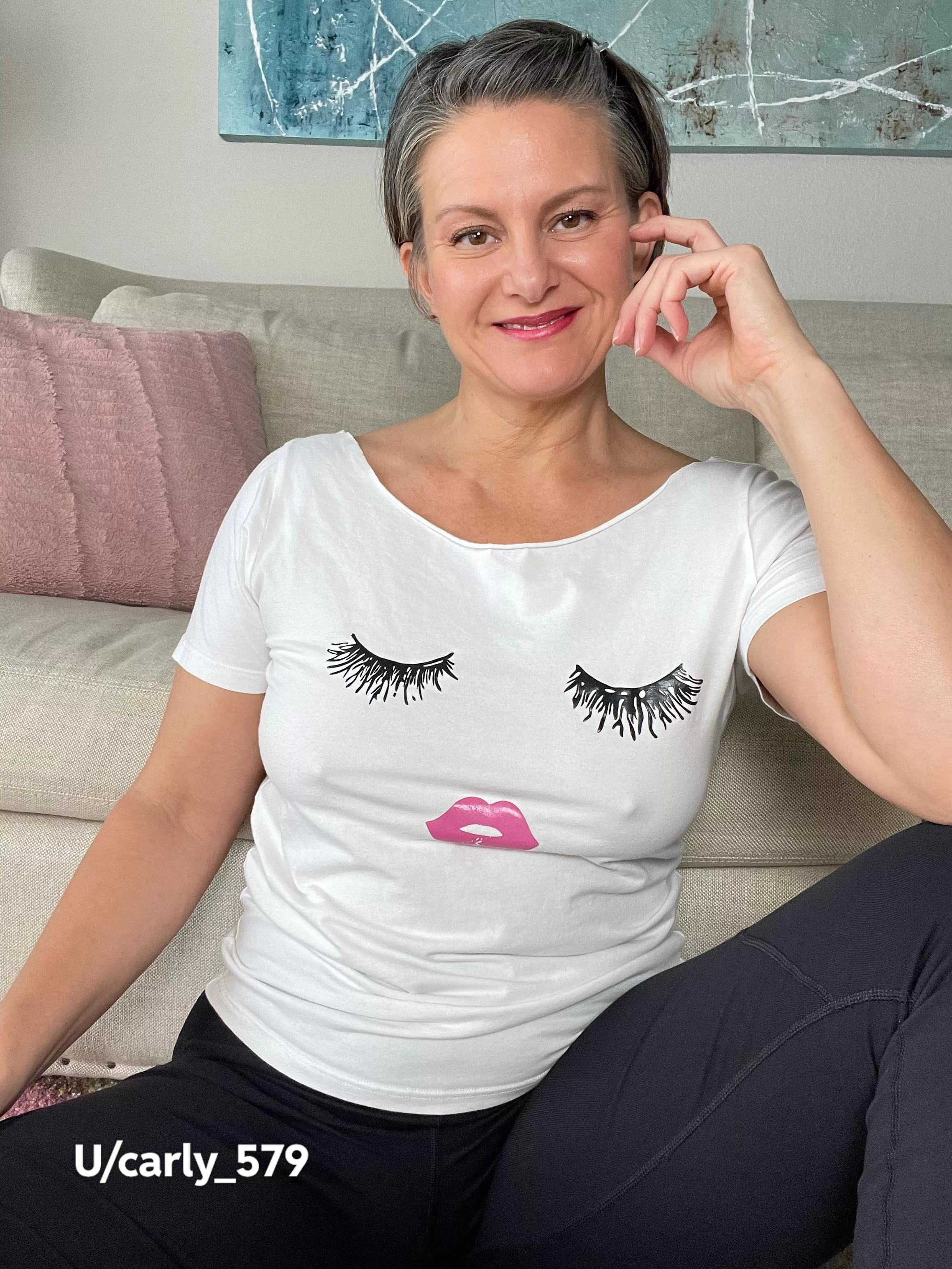 If anyone did notice, I hope it helped their hump day.