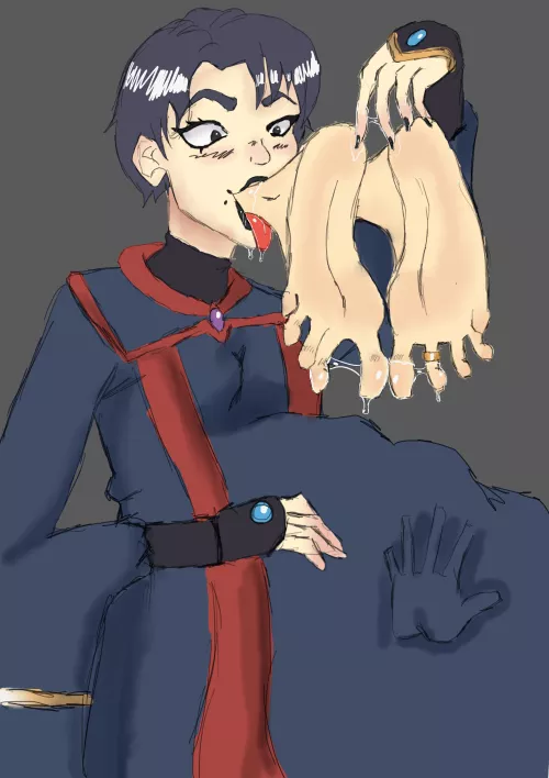 {image} rennala devour marika (my artwork)