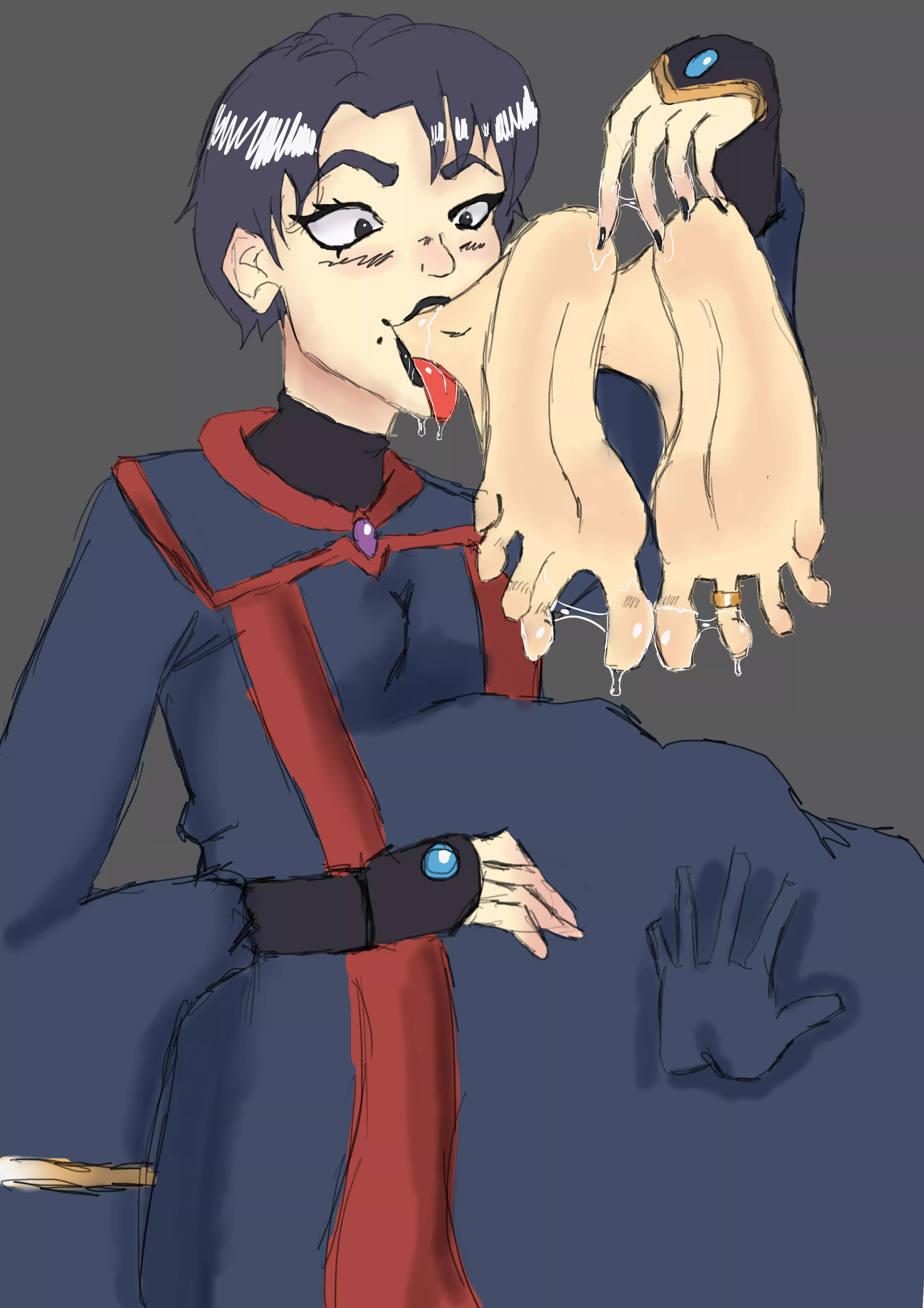 {image} rennala devour marika (my artwork)