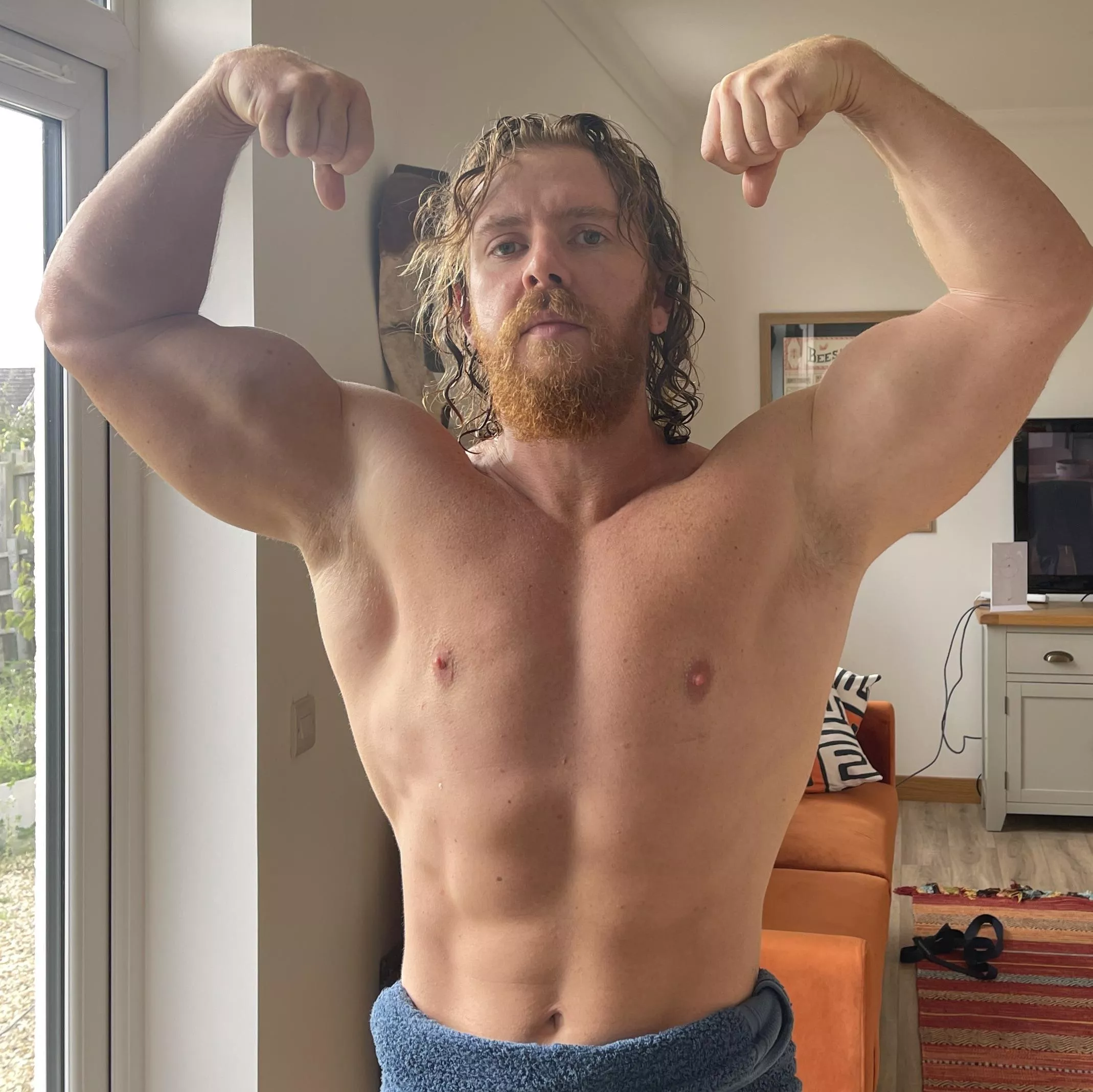 I’ve got the real manly fragrance going on!