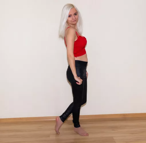 Just me... posing for you...