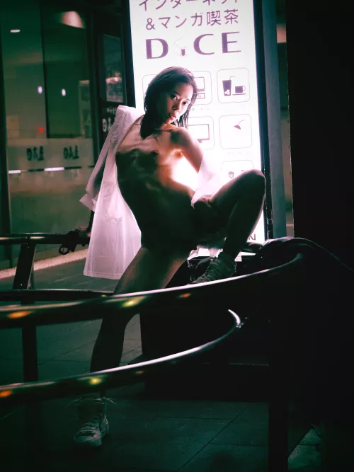 Making nude art on the streets - a shot from “City Lights vol.1” by Bobby Pitts II