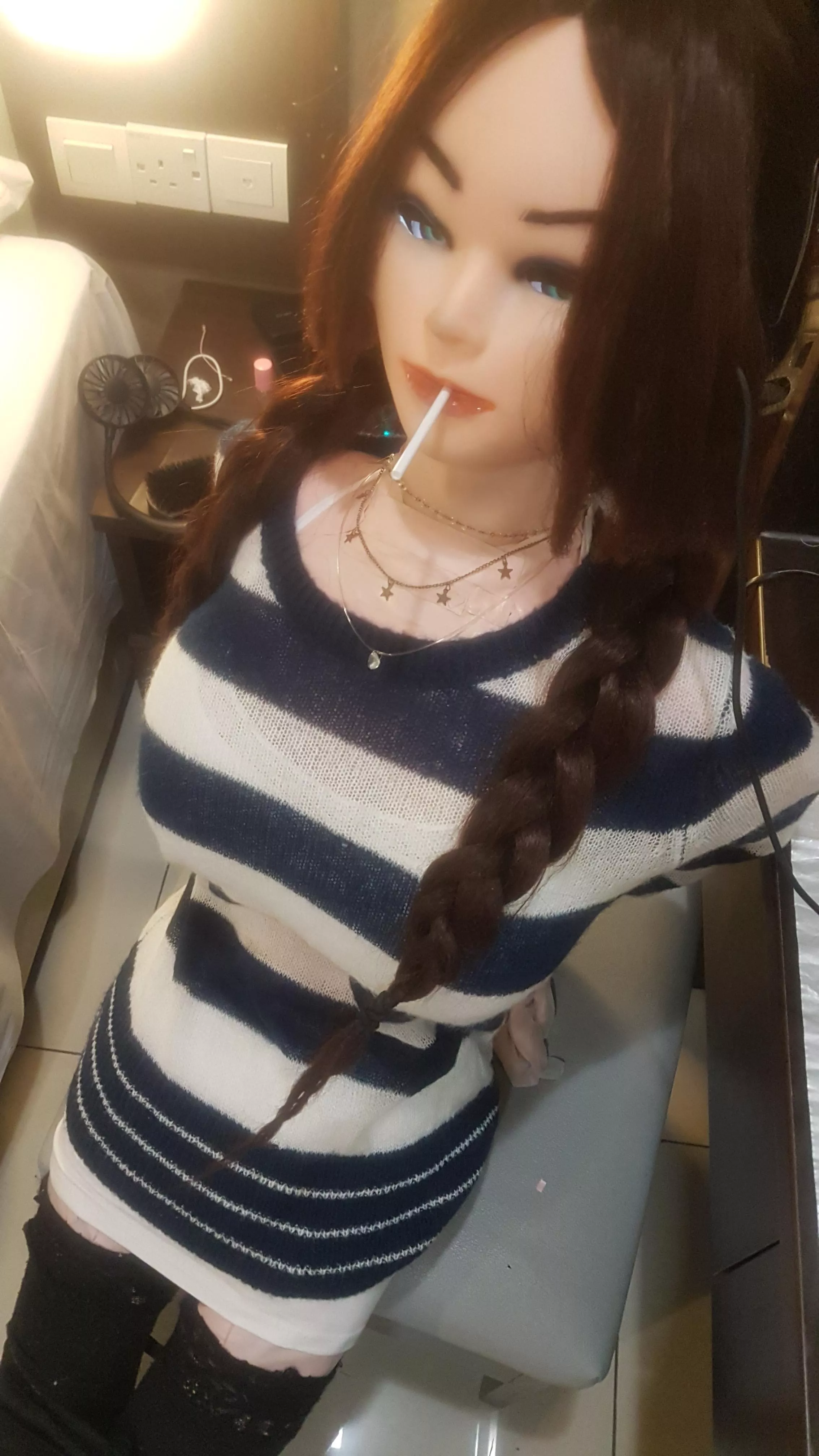 My AIML LoveDoll Lime3 still enjoying her time overseas ready for japan ?