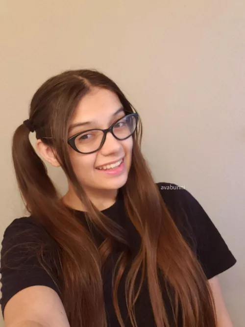 Pigtails make me confident