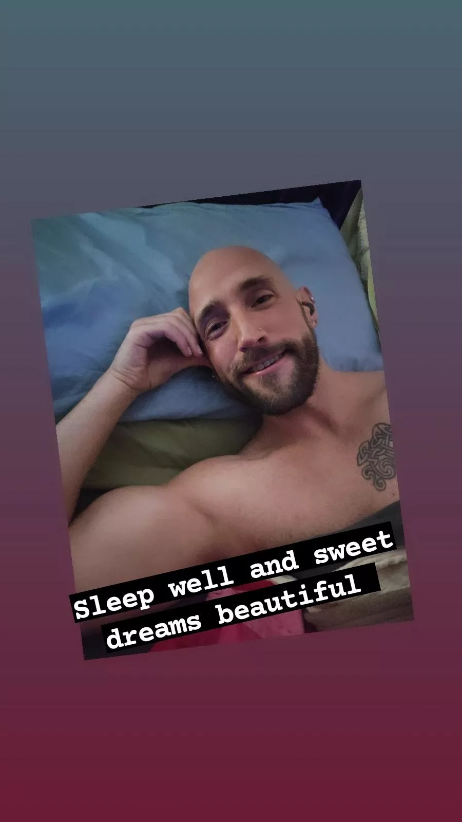 Sending you all the hugs and good vibes for a great night