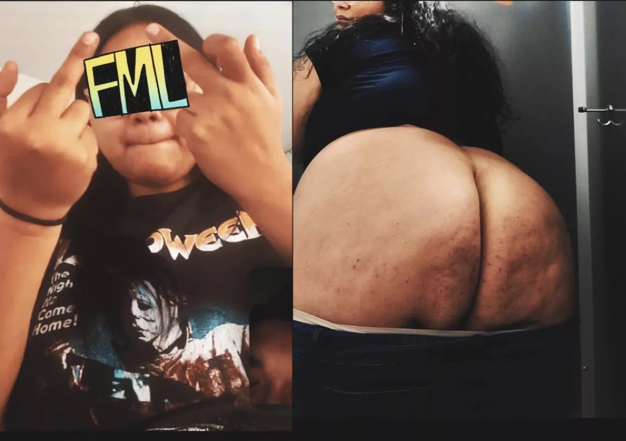 Want to anal fuck my pretty bbw latina ass in this public restroom stall lol