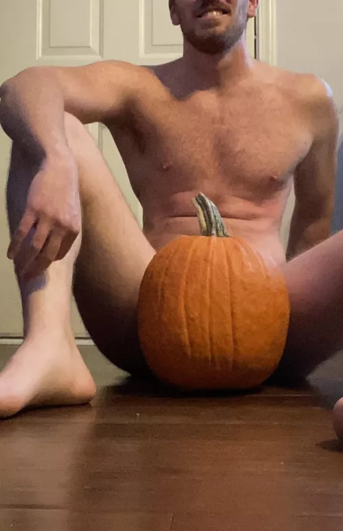 Want to cum carve some pumpkins?