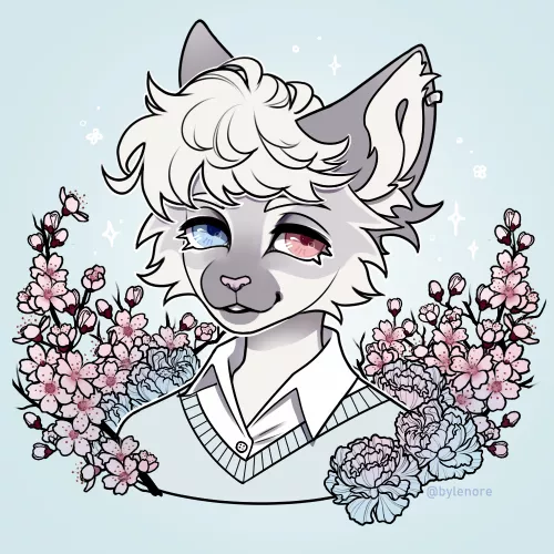 What's your favorite flower? (art by me)
