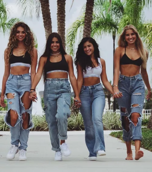 Which one are you walking towards? [4]