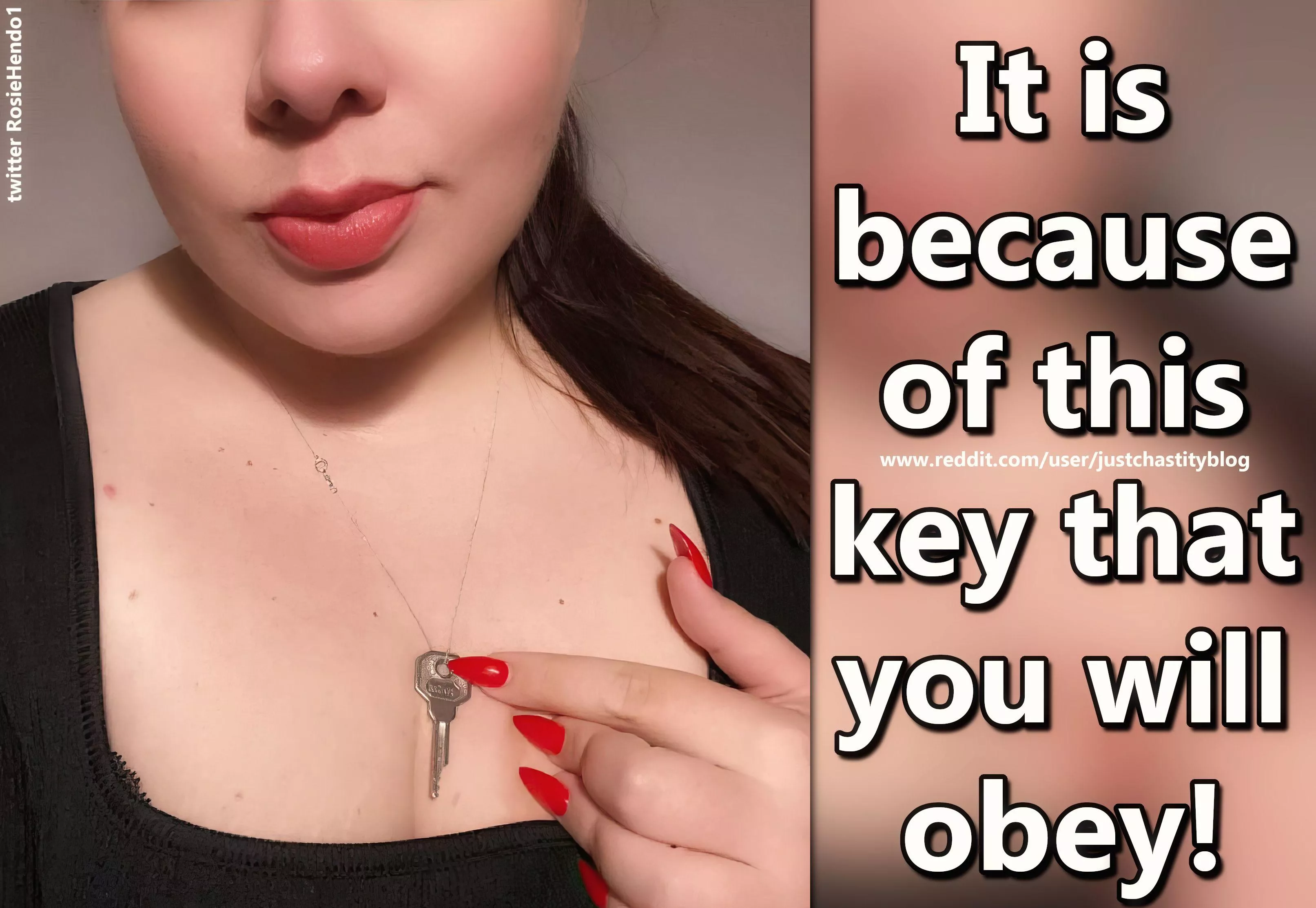 You should never underestimate the power that a chastity cage can give to an experienced person!