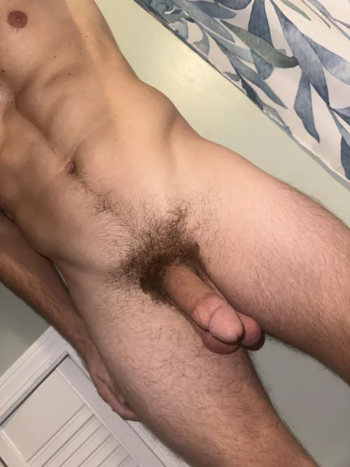 Your view when you drop to your knees…