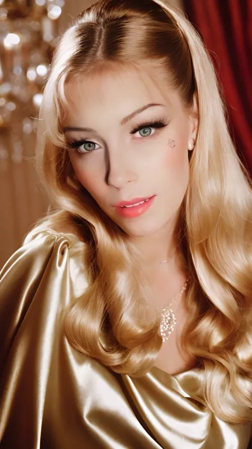 An innocent blonde to invade you thoughts