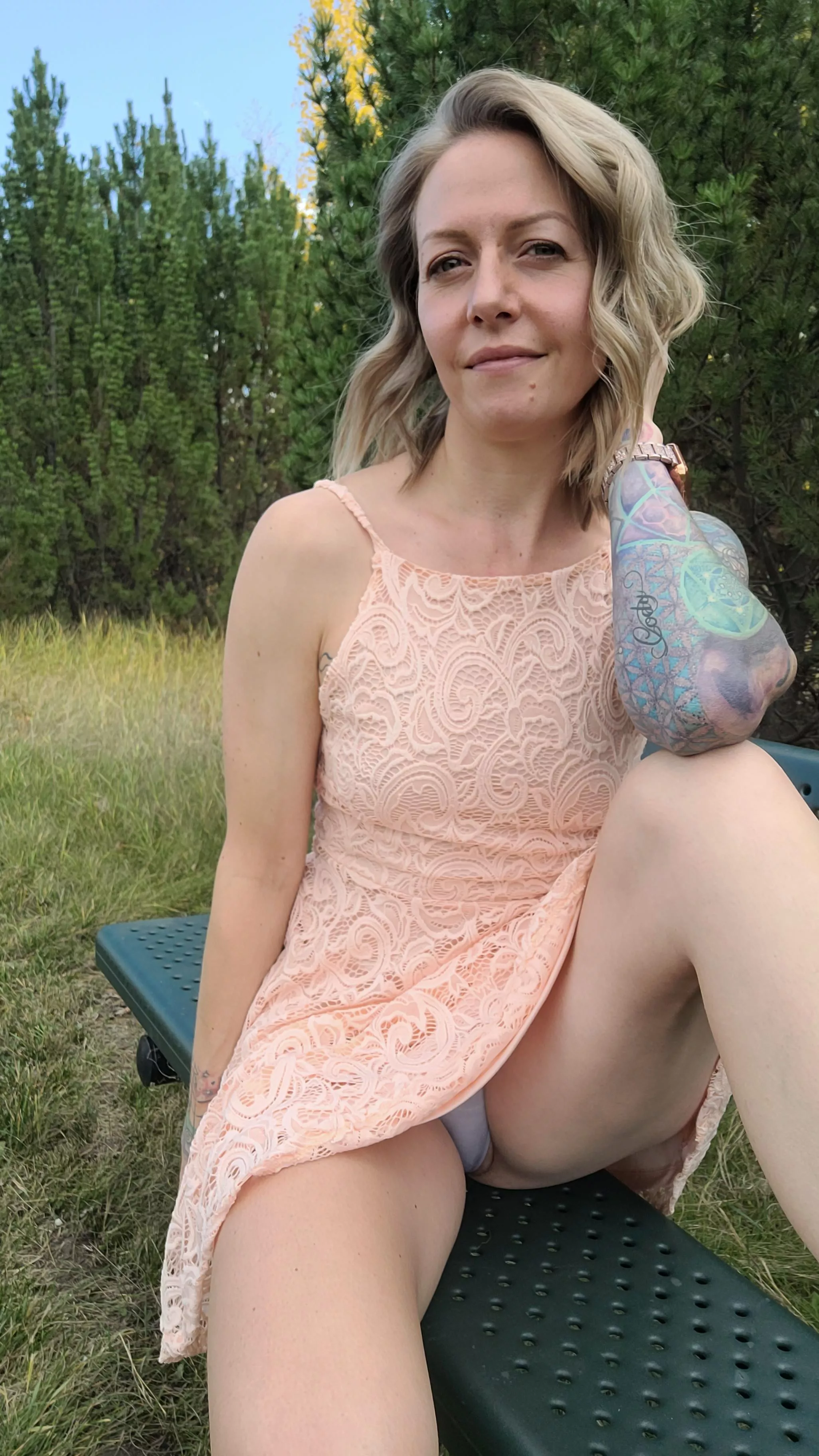 Enjoying the last bit of sundress season in Canada 37f