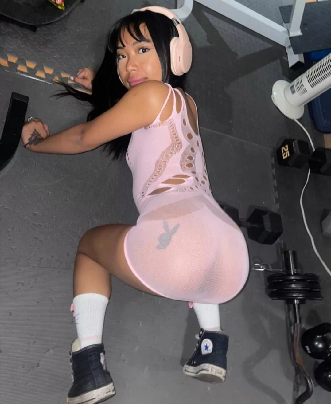 (F) help me workout daddy, i have nothing on underneath