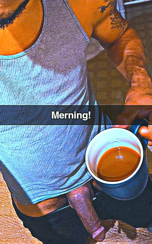 Friyay! In need of service!☕️🍆💦