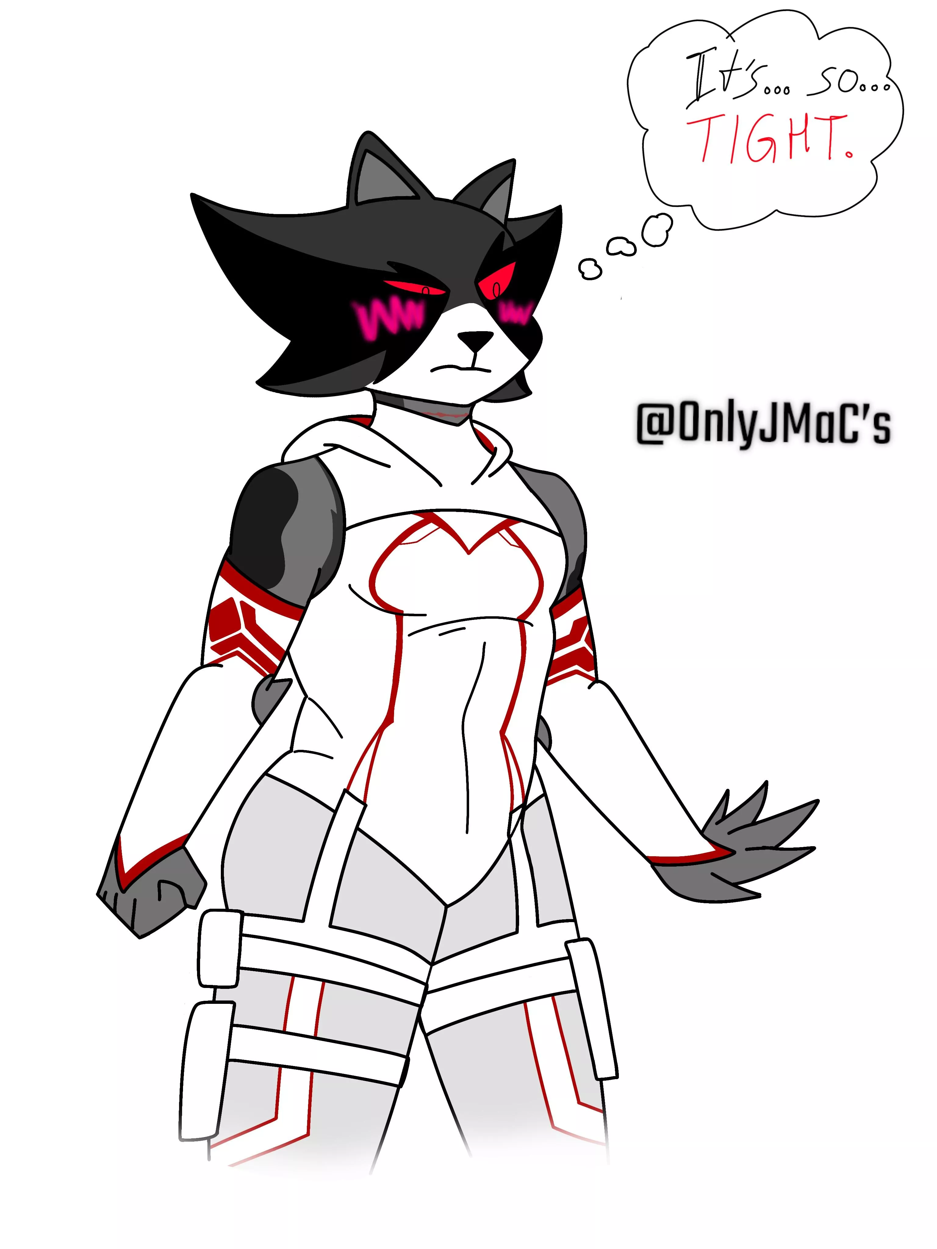 I drew my OC in an outfit I found from Pinterest . _.