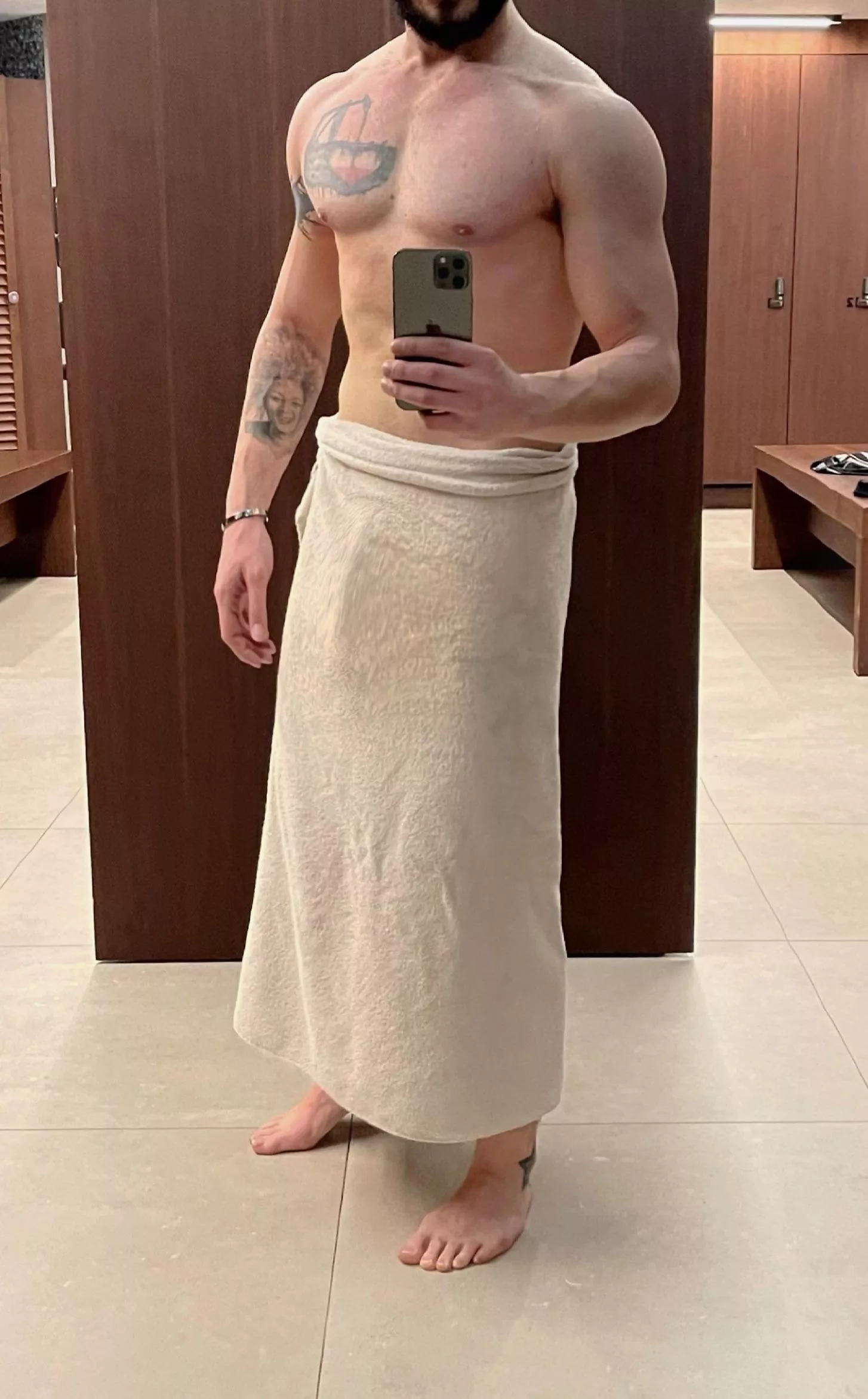 I love getting guys hard and uncomfortable around lockerroom