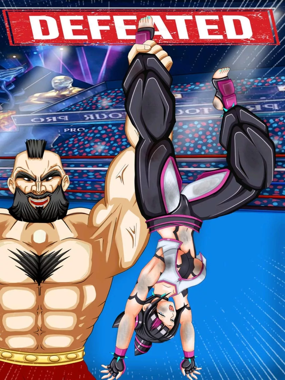 Juri Han Defeated