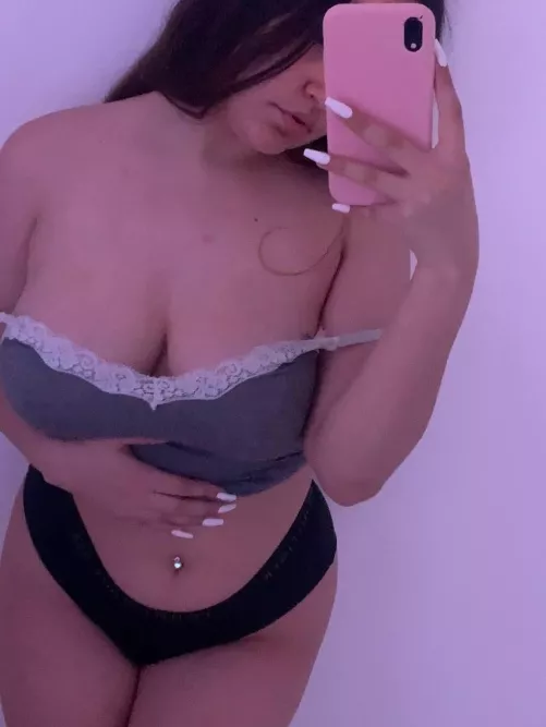 just a curvy brunette