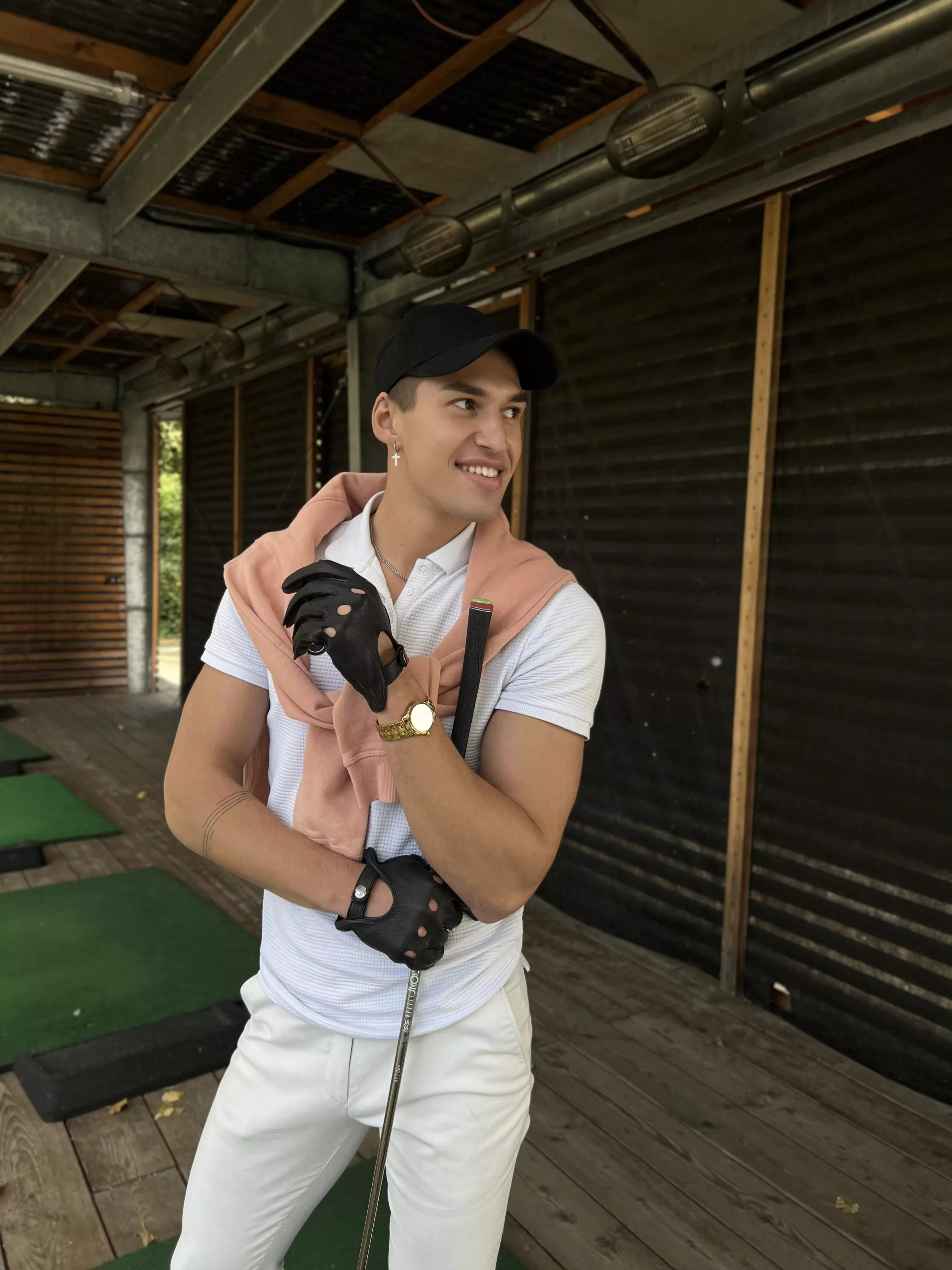 Just enjoying playing golf, how about you?