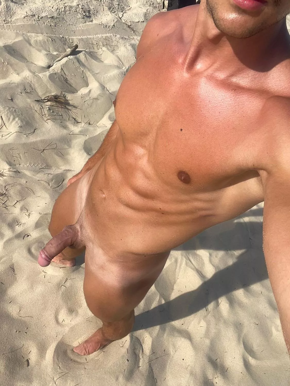 Letting the sun touch my skin