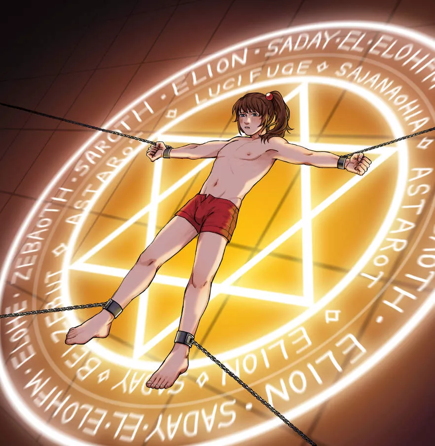 Male damsel in distress 2 (sacrifice)