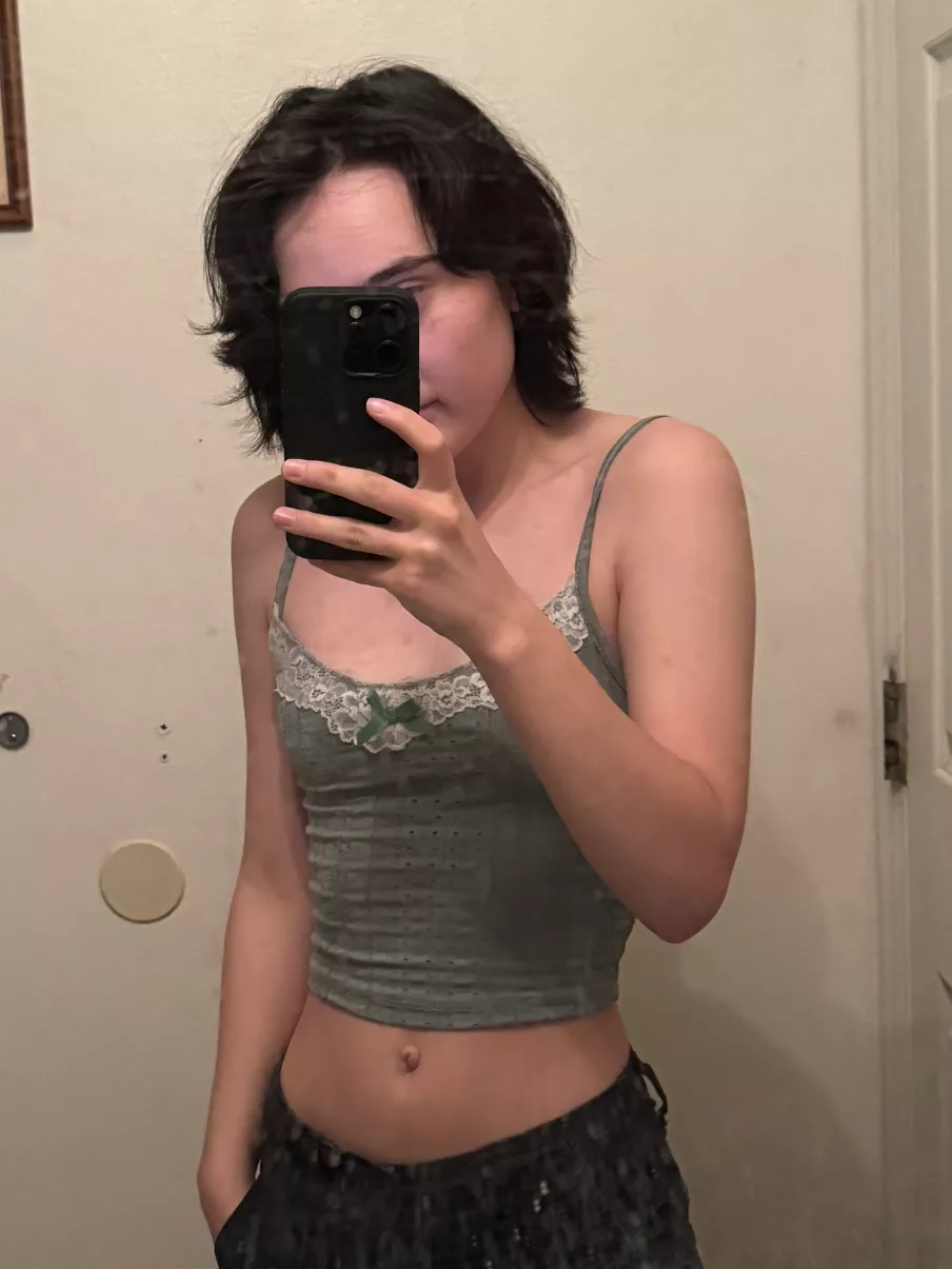 Never wearing a bra