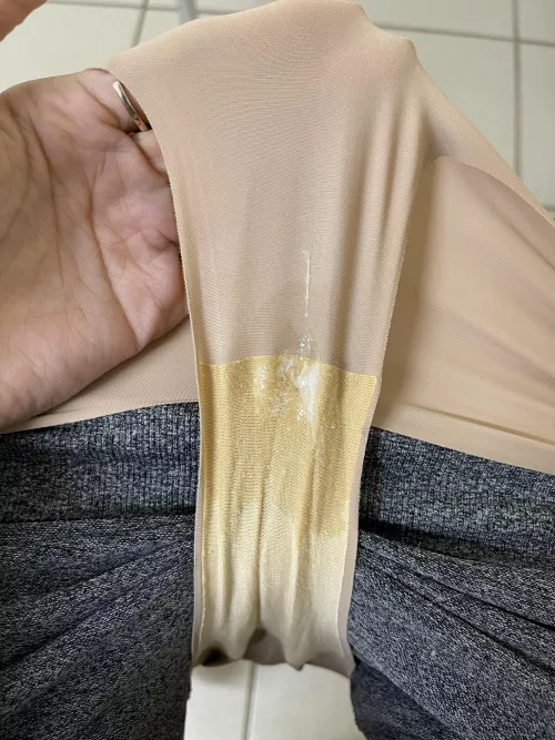 Panties are soaked at work today thanks to you all keeping me wet