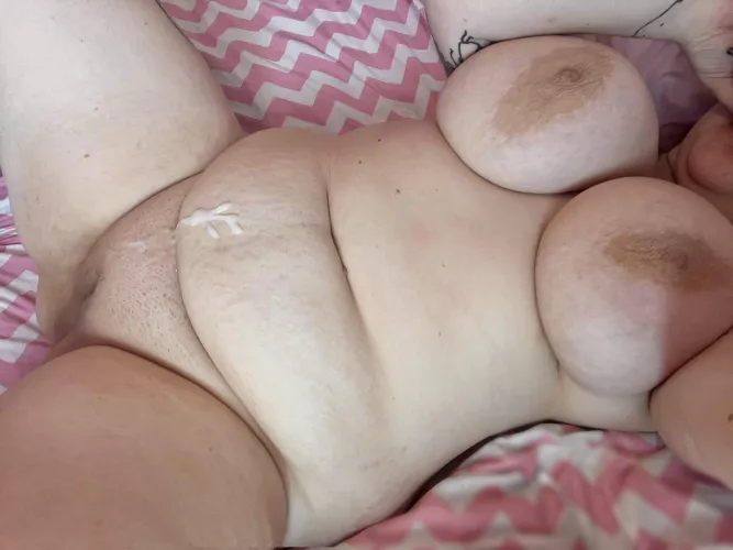 Please cum on me more so I'm all covered :)